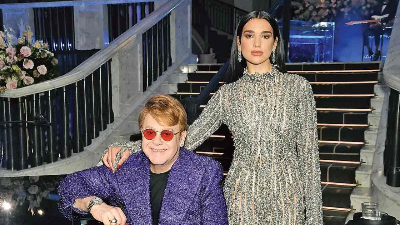 Elton John in Dua Lipa: Cold Heart (PNAU Remix) Naslovnica